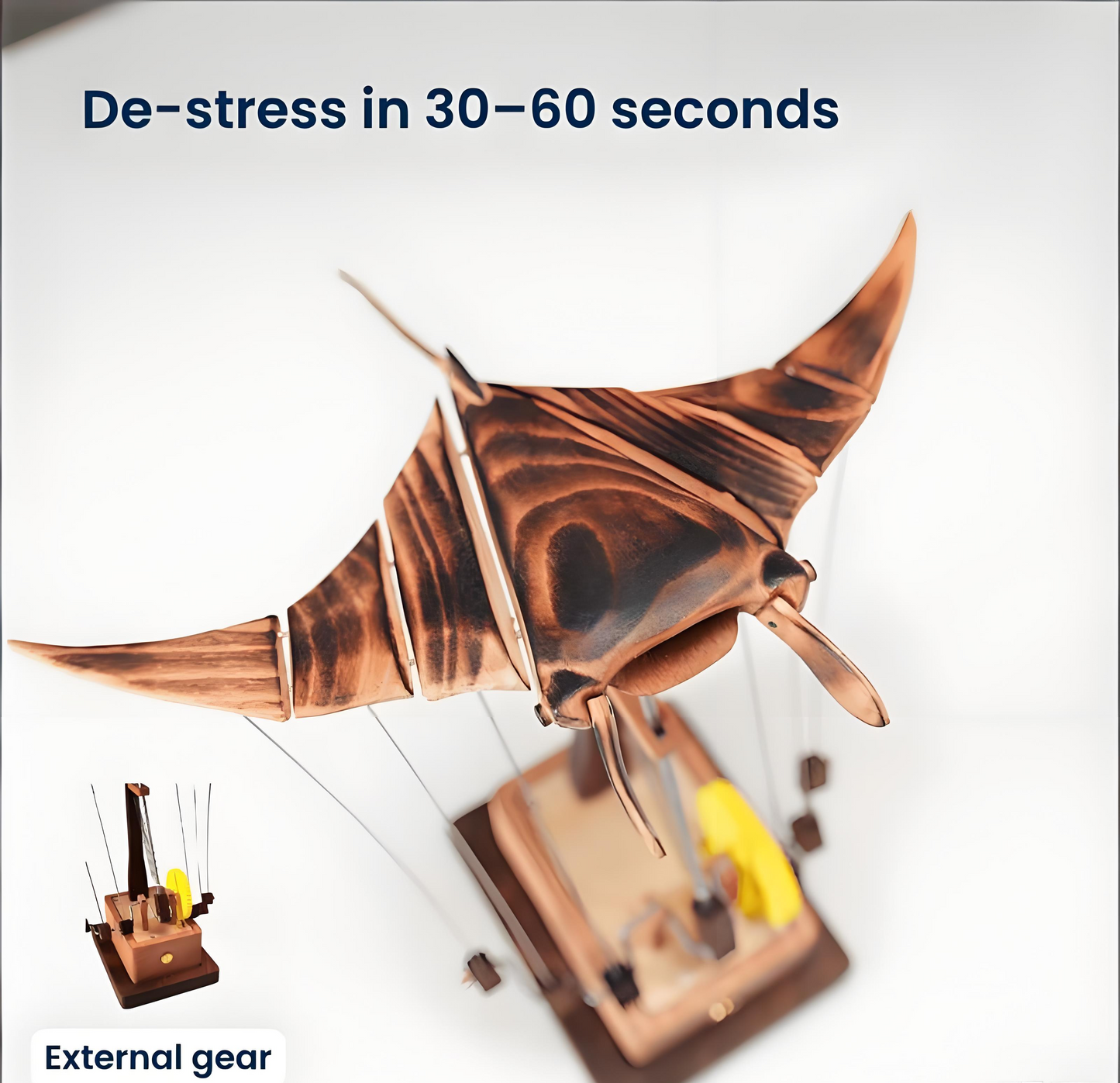 Electric Bionic Manta Ray Ornament