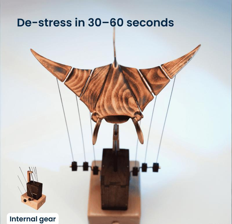 Electric Bionic Manta Ray Ornament