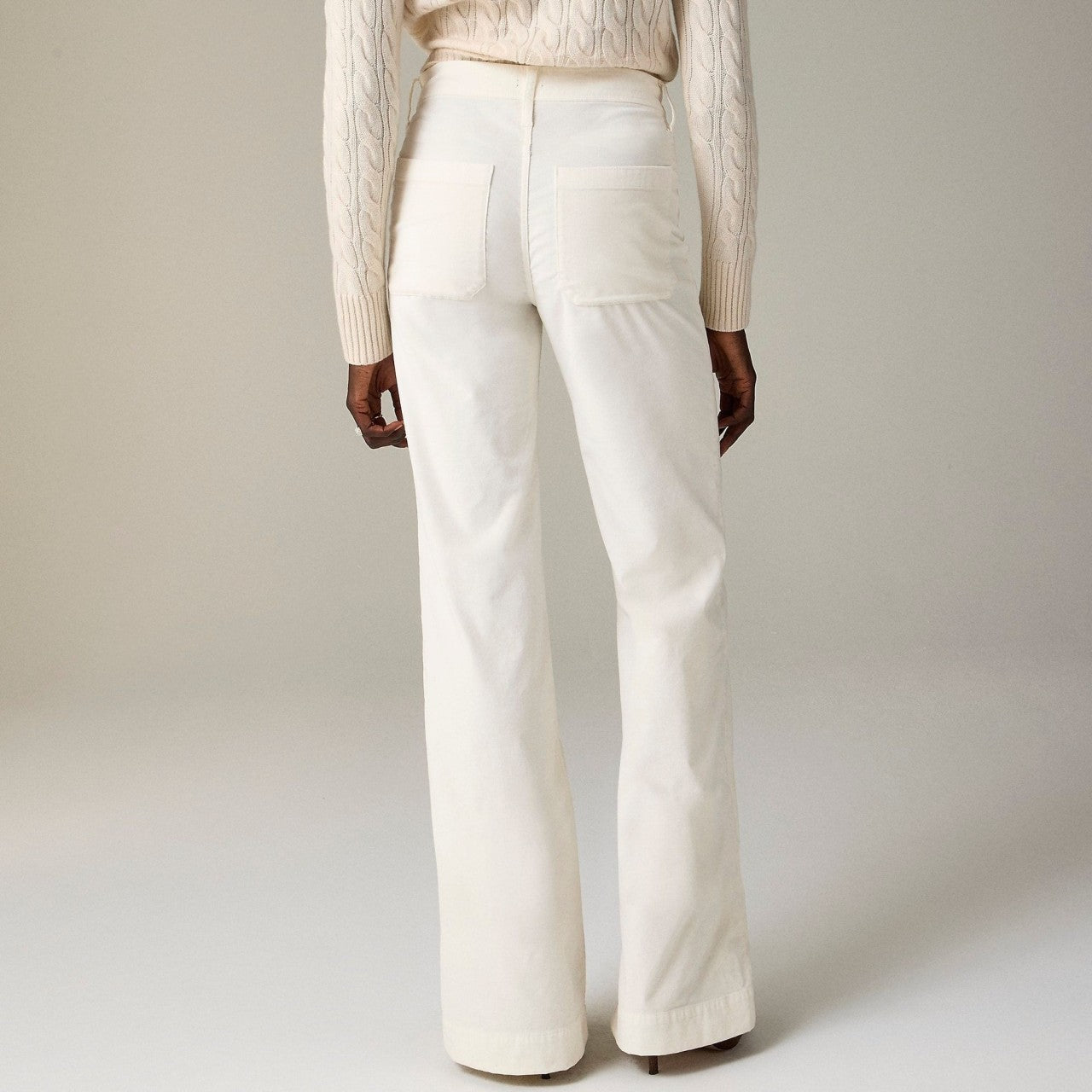 Loose, wide-leg jeans, sailor pants