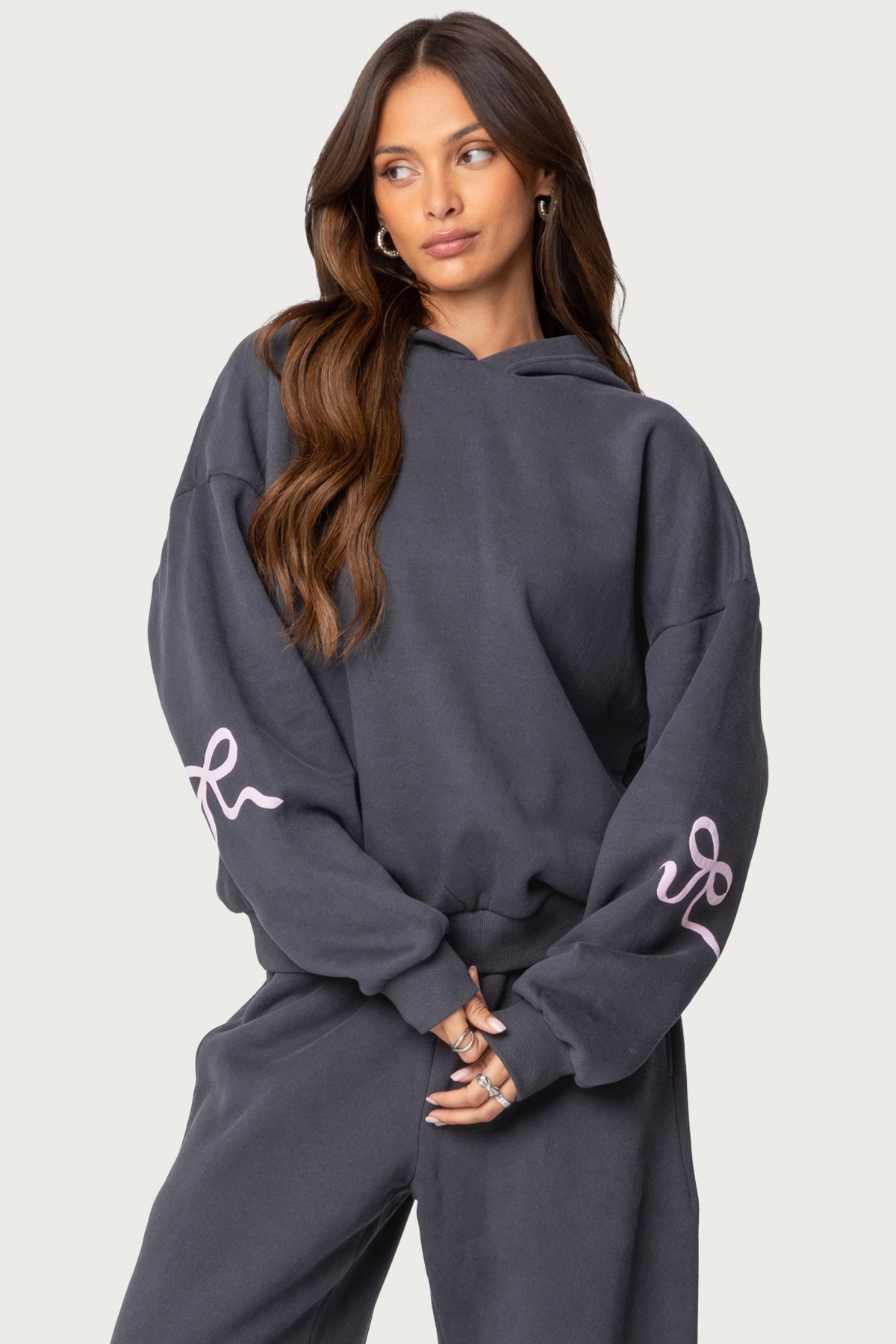 Cozy Oversized Fleece Hoodie & Pants Set