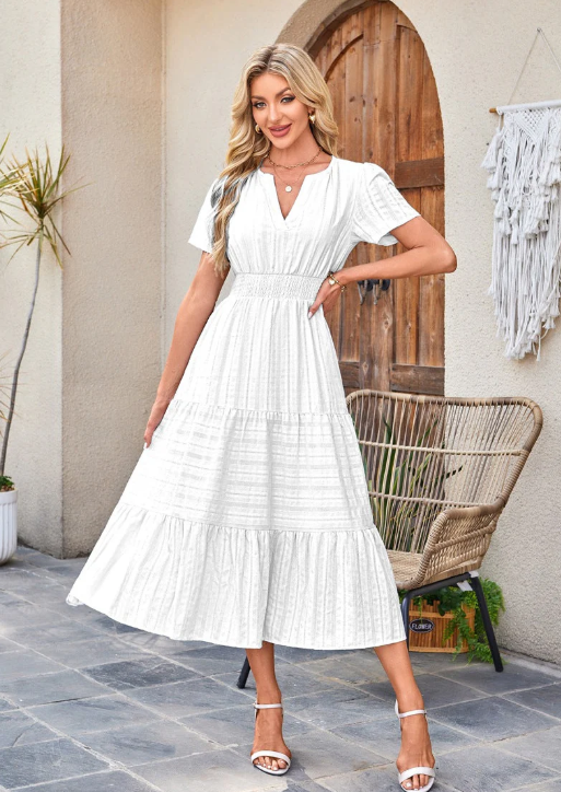 Effortless Summer Maxi Dress — Breathable, Flowy & Flattering