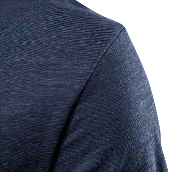 Men’s Bamboo Slub Cotton T-Shirt – Ultra Soft, Breathable, Tailored Fit