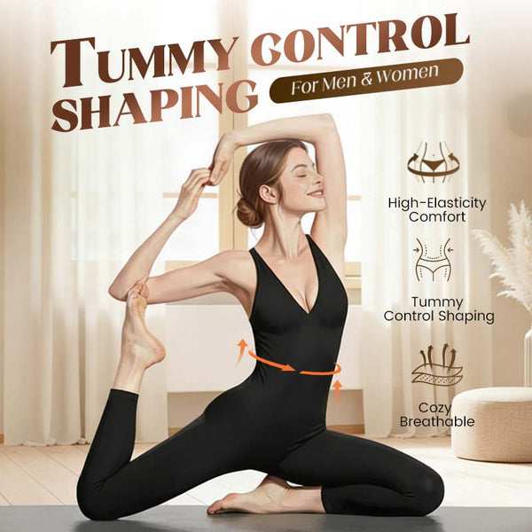 Everyday Stretch V-Neck Jumpsuit