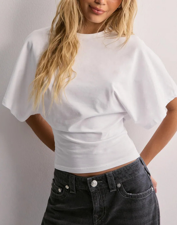 Amaya Wide Sleeve Tee – Flattering Fit, Effortless Style