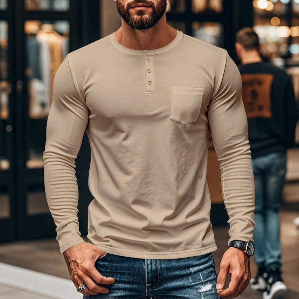 Everyday Henley Comfort Fit Tee