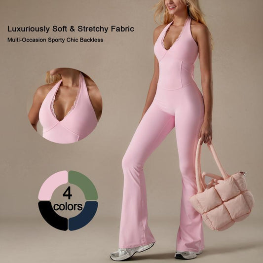 Snatched Lace Jumpsuit – Viral Body Shaper