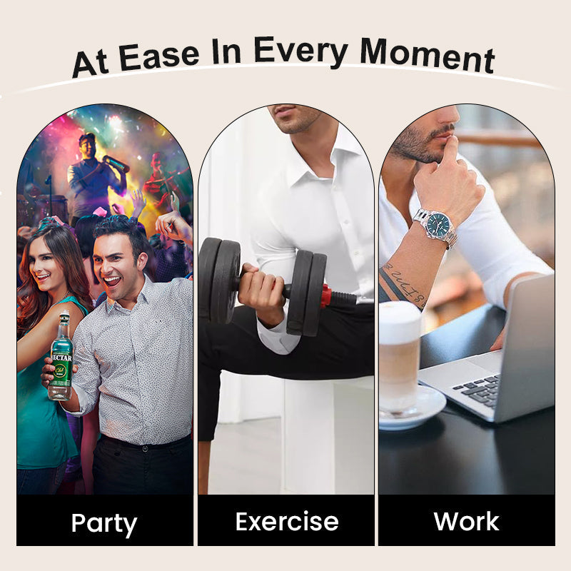 Men's Silky Wrinkle Resistant Solid Color Stretch Shirt🔥💕(BUY 2 FREE SHIPPING)